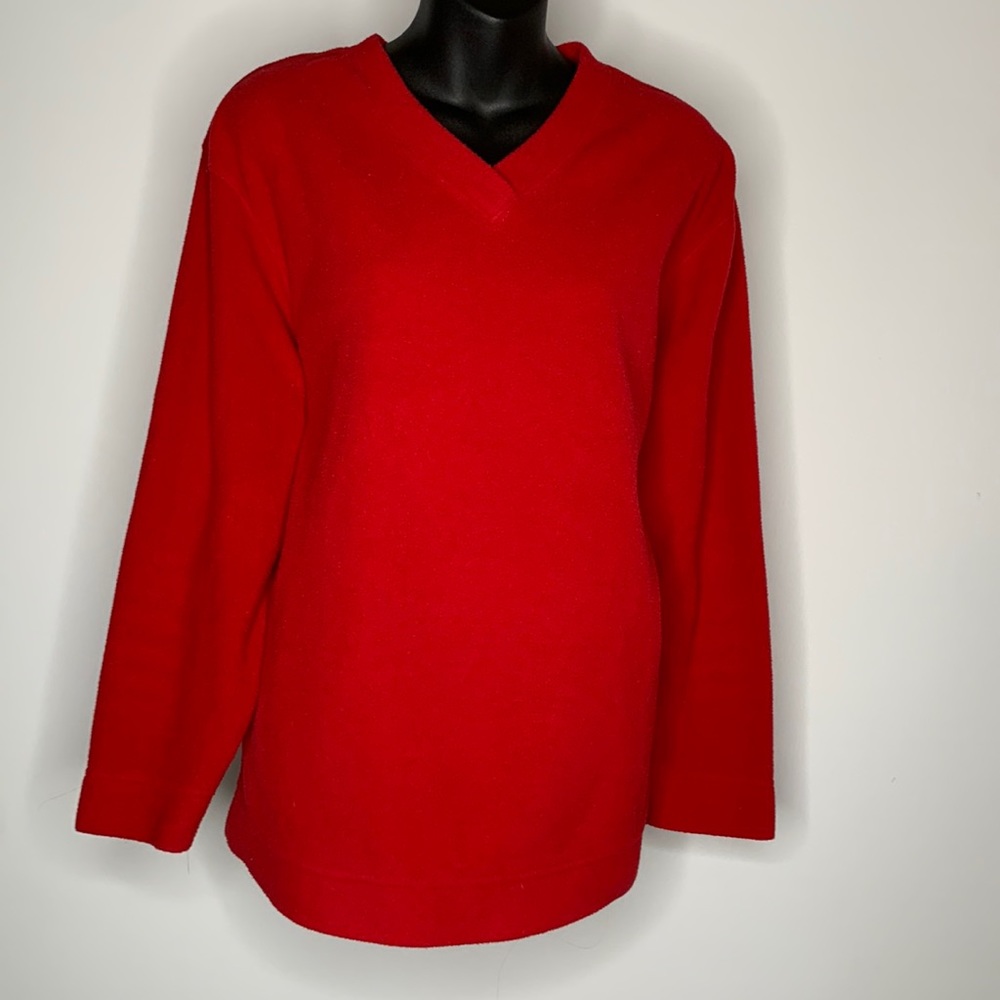 Lands’ End women’s polar fleece top